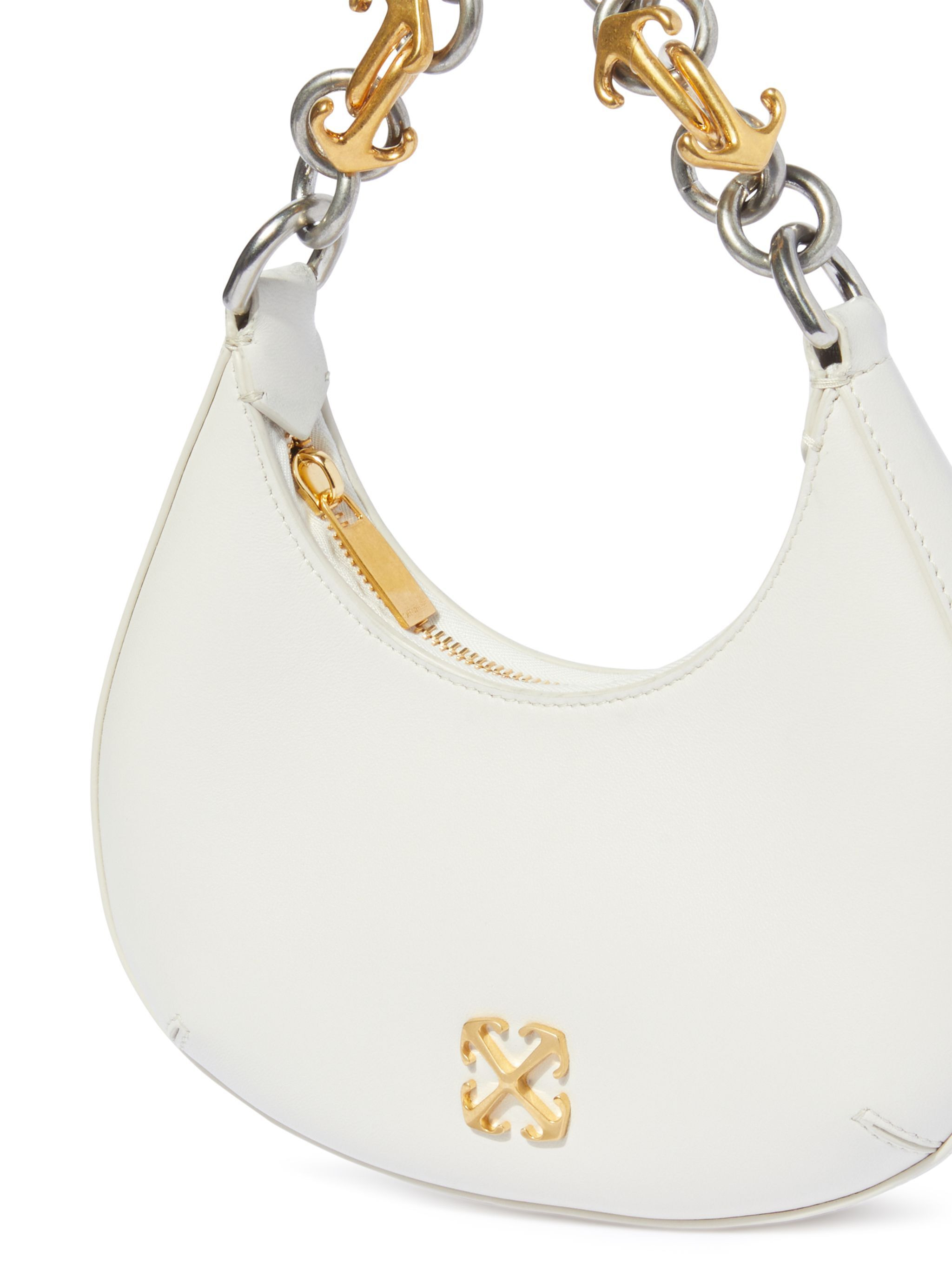 White Hemisphere Shoulder Bag - 6