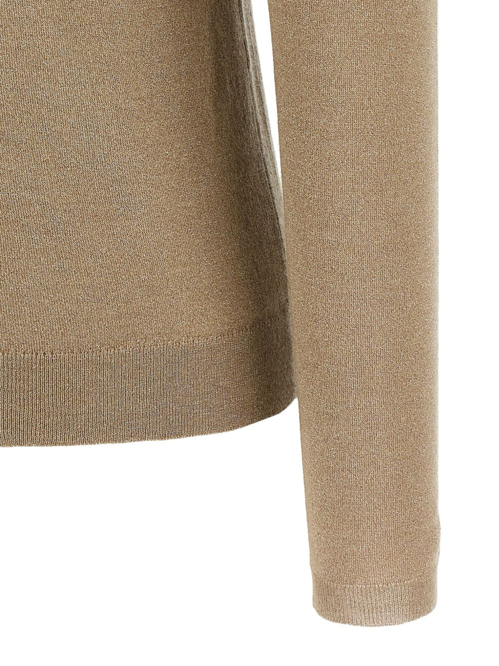 roll-neck long-sleeved sweater - 4