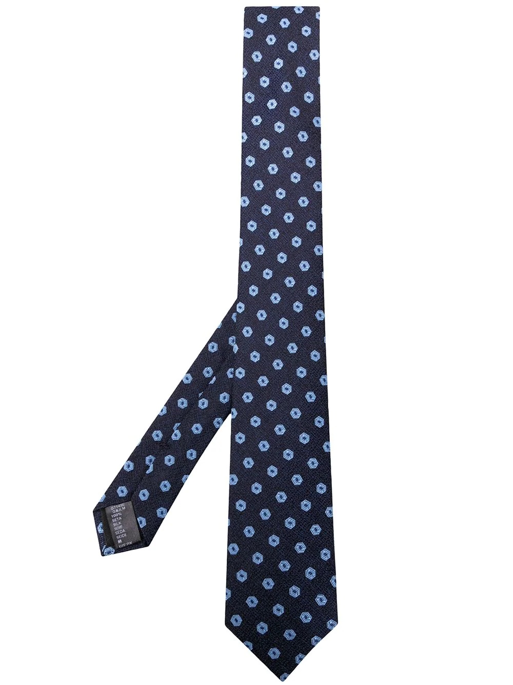 silk jacquard tie - 1