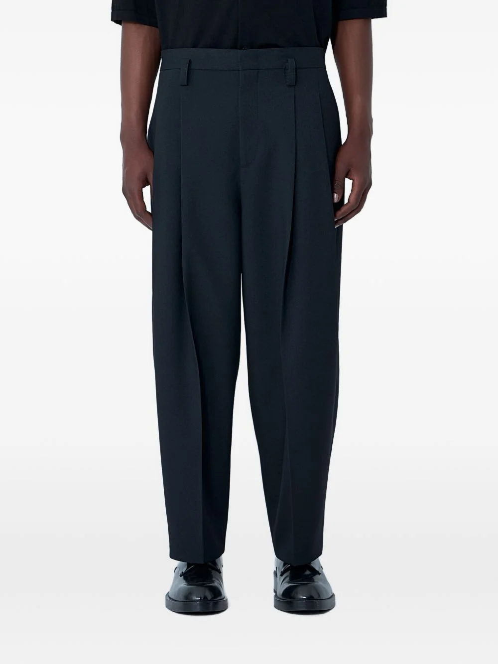 pleated trousers - 1
