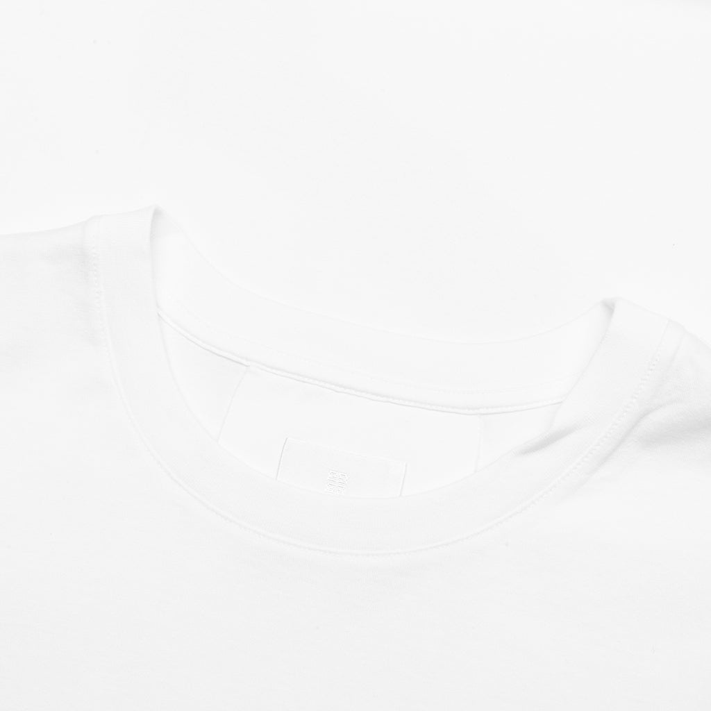 ARCHETYPE OVERSIZED COTTON T-SHIRT - WHITE - 3