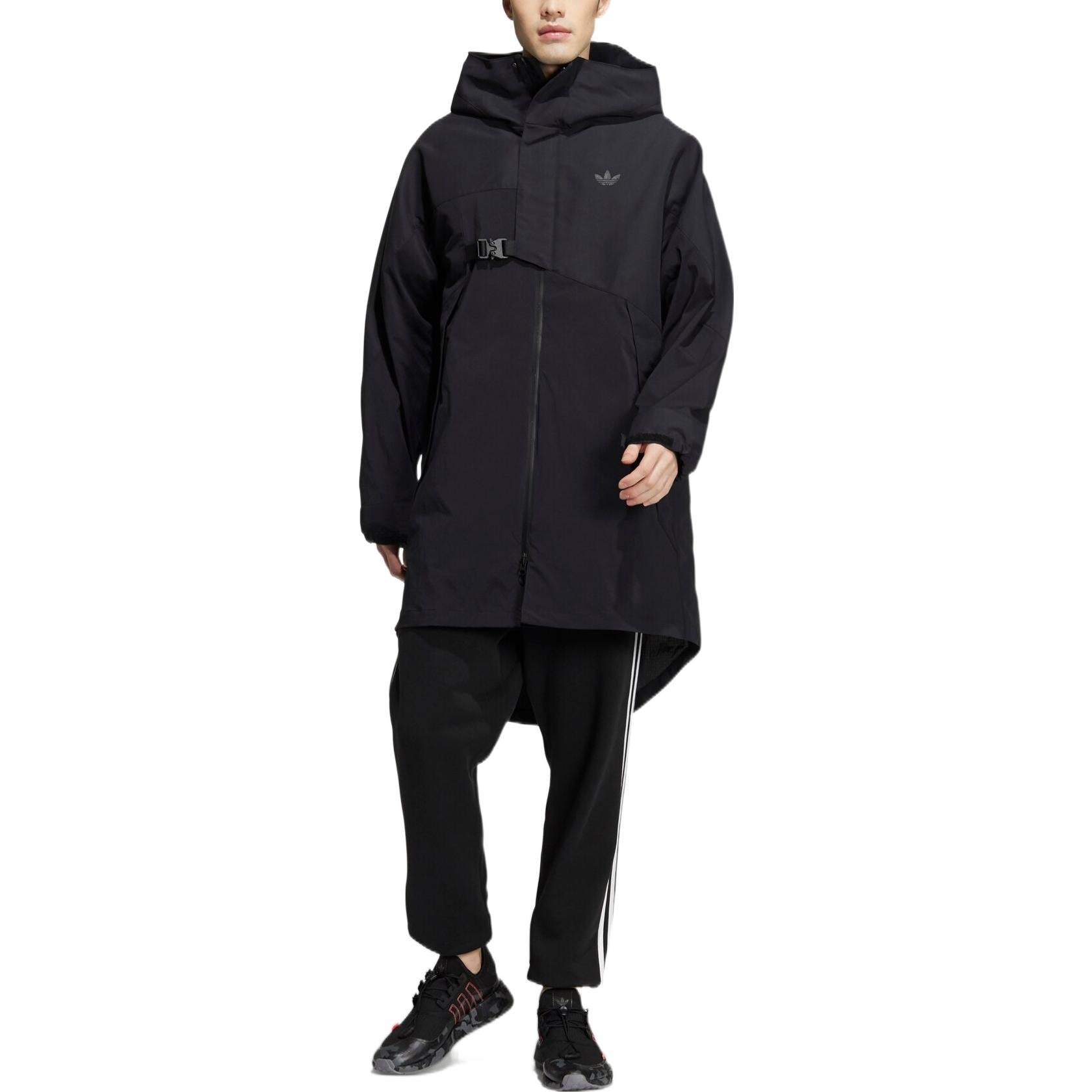 adidas Originals Sports Hooded Jacket 'Core Black' HE6622 - 2