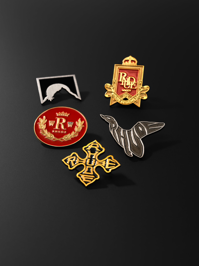 RHUDE ENAMEL PIN SET - HOLIDAY EDITION 7