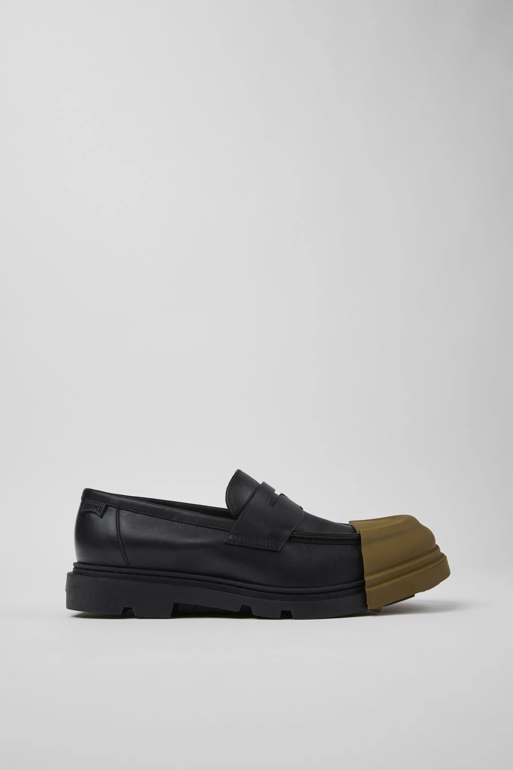 Junction Black leather shoes for men - 1