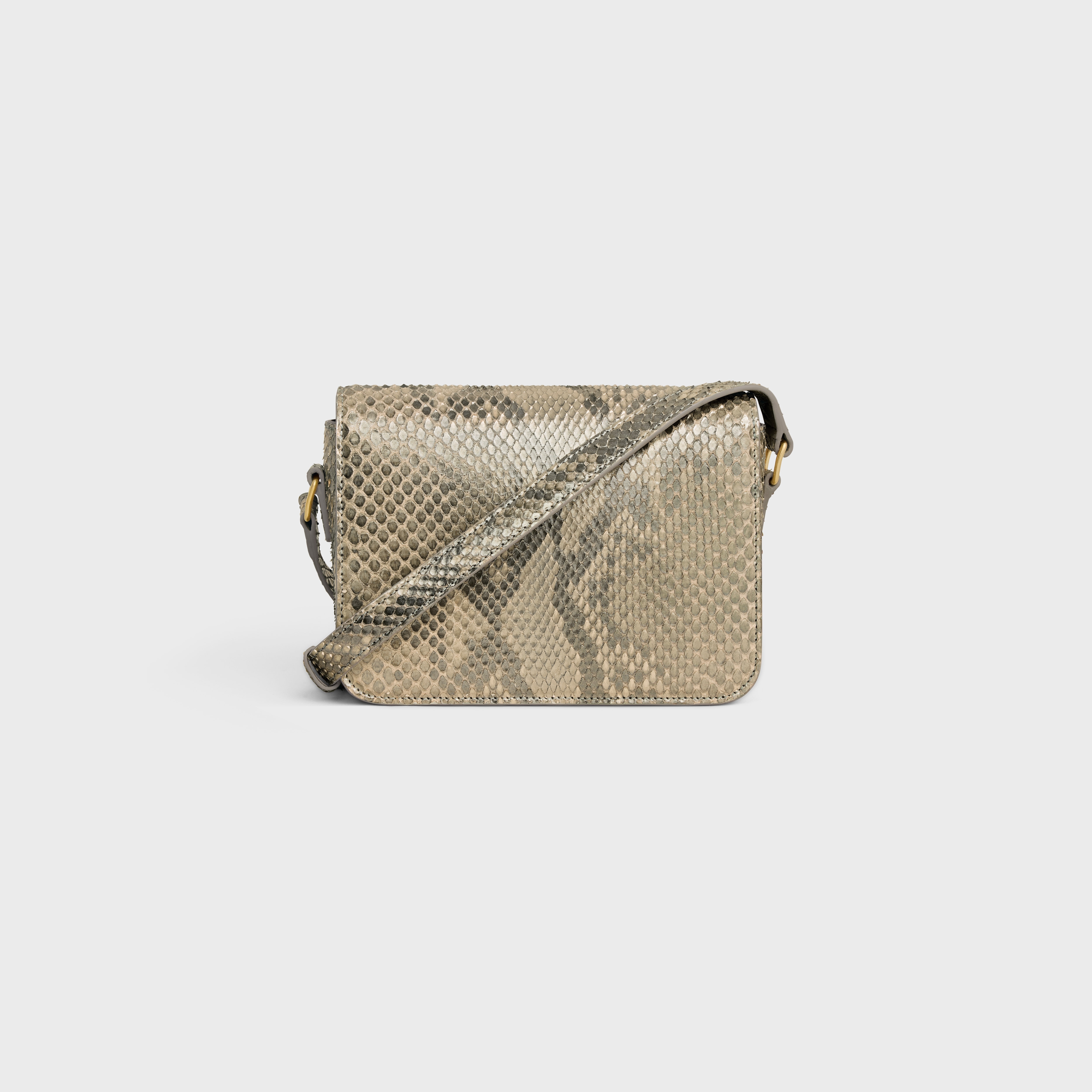 TEEN TRIOMPHE BAG IN pearly python - 3