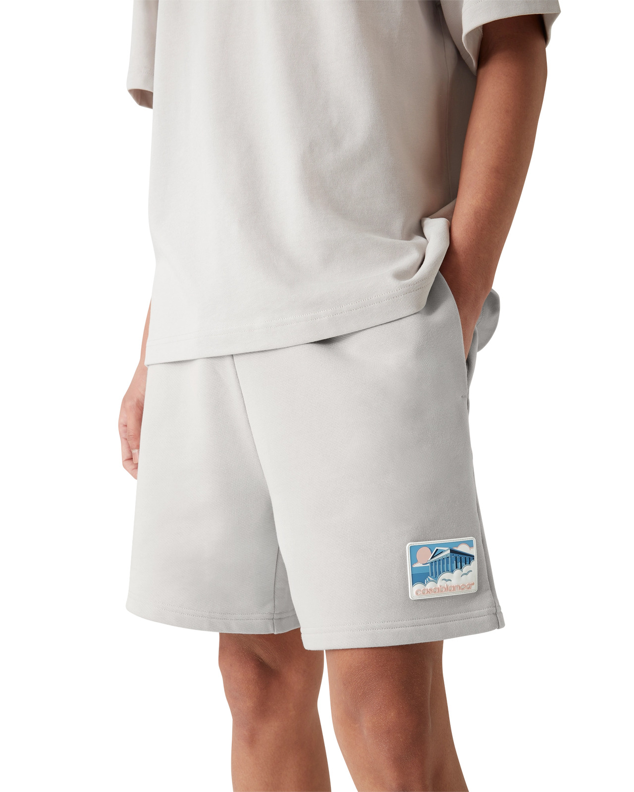 Greek Temple Sweatshorts | Casablanca Paris - 4