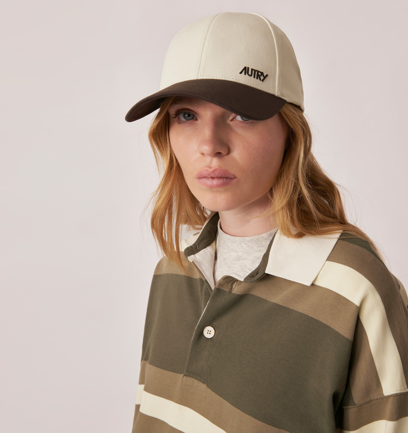 UNISEX EMBROIDERED LOGO BICOLOR BASEBALL CAP - 2