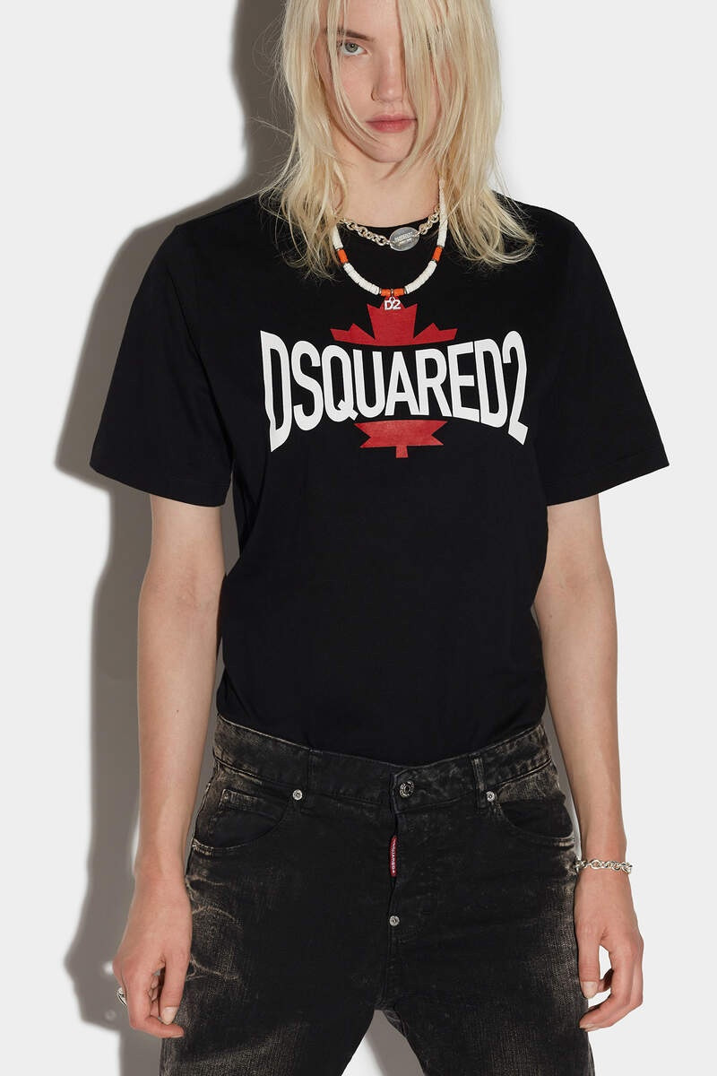 DSQUARED2 LEAF EASY T-SHIRT - 1