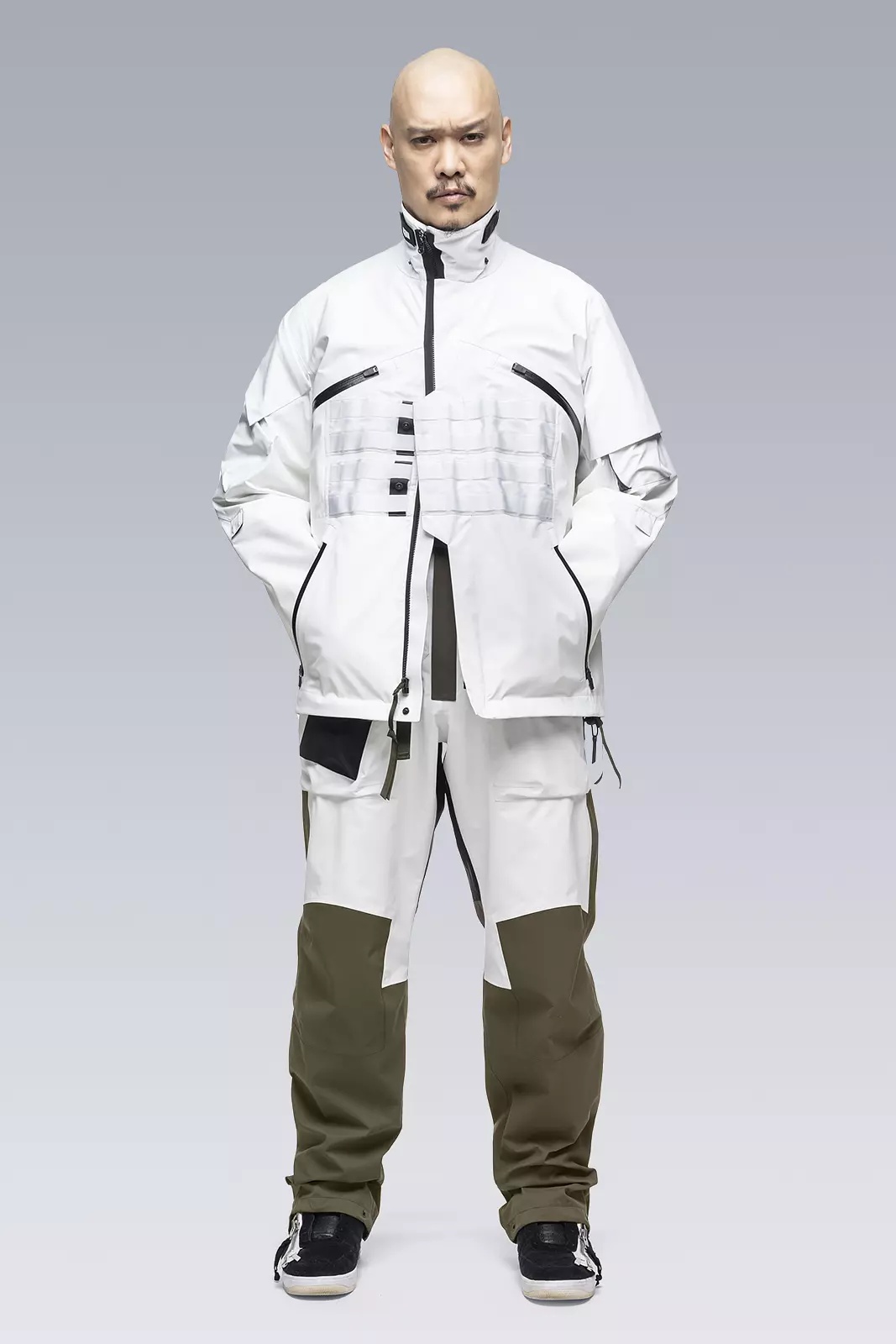 J1WTS-GT 3L Gore-Tex Pro Interops Jacket White - 3