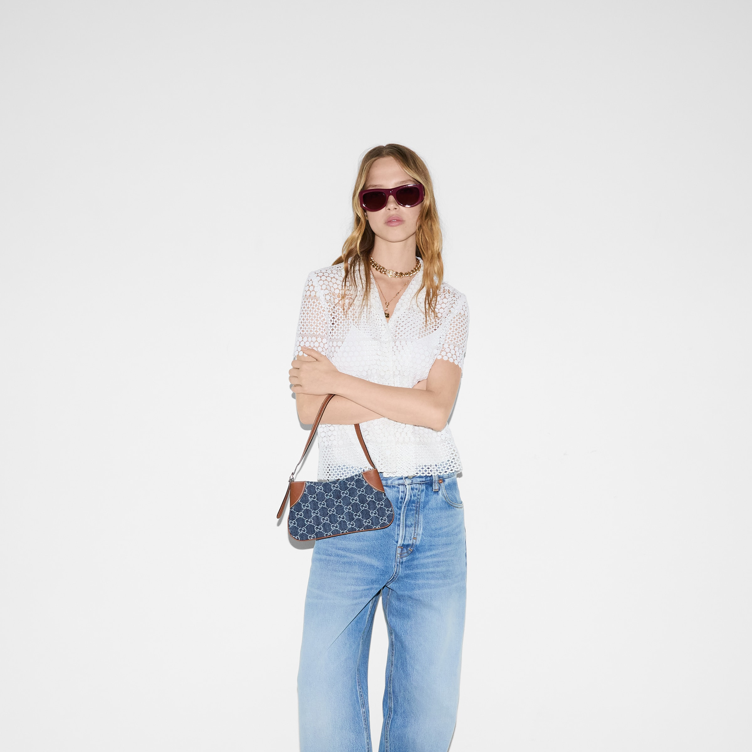 GG Emblem super mini shoulder bag - 4