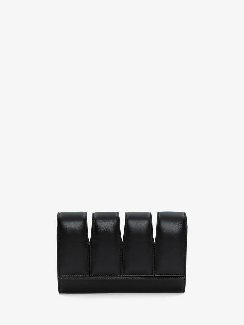 Women's The Slash Clutch in Black/ivory - 3