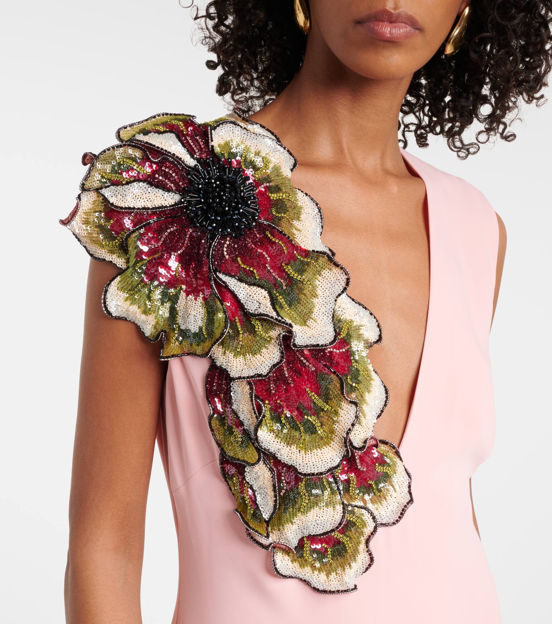 Crêpe gown - 4