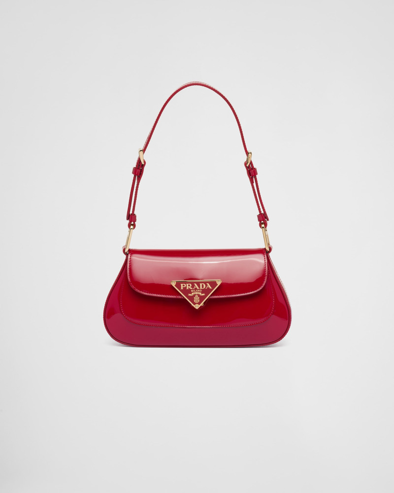 バッグ PRADA ENAMEL LEATHER ONE SHOULDER BAG PRADA ENAMEL LEATHER ONE SHOULDER BAG 【公式通販】