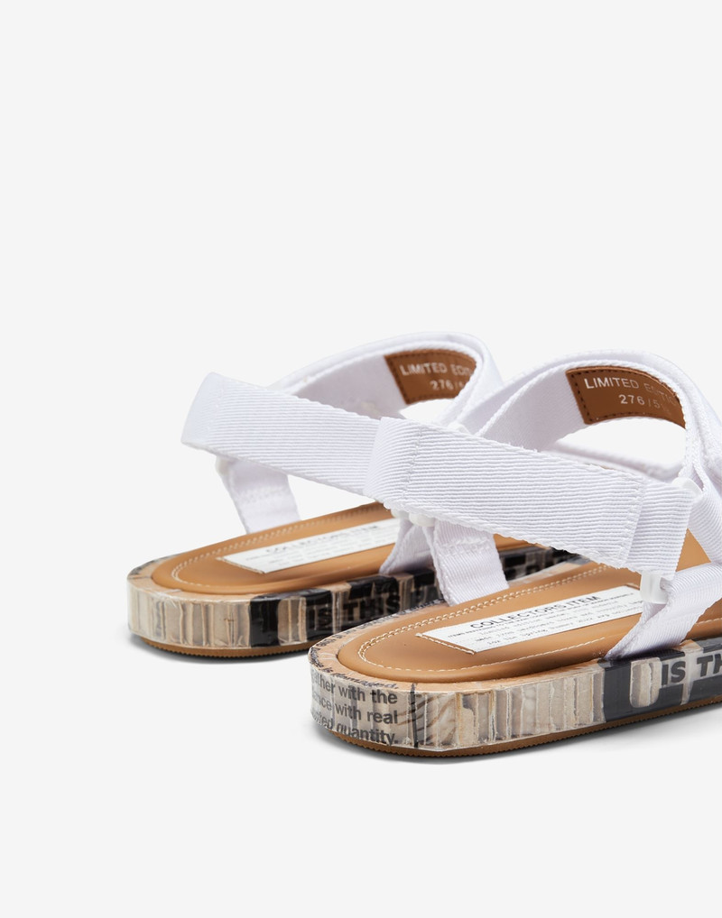 Strapped leather sandals 4