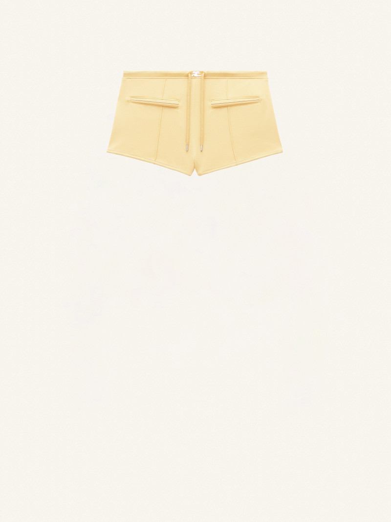 courrèges INTERLOCK TRACKSUIT MINI SHORTS outlook
