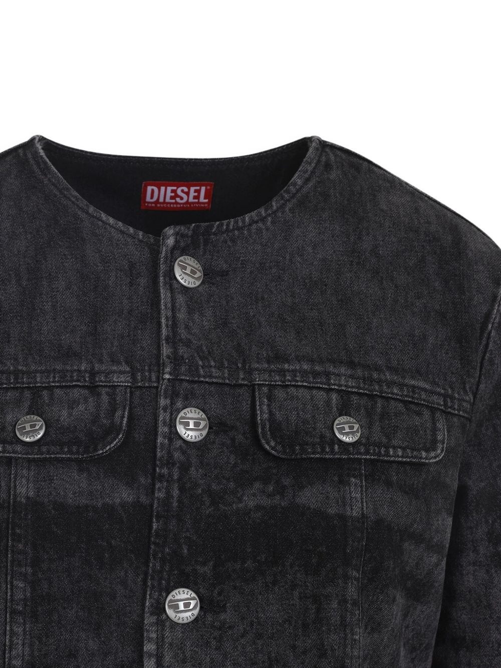 Denim cotton jacket - 4
