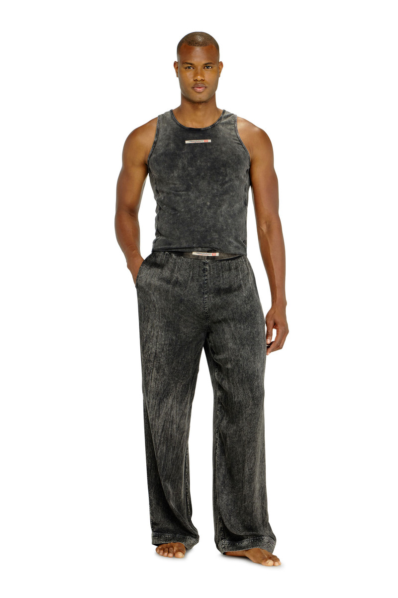 Diesel VISCOSE PANTS WITH A FLUID FIT outlook