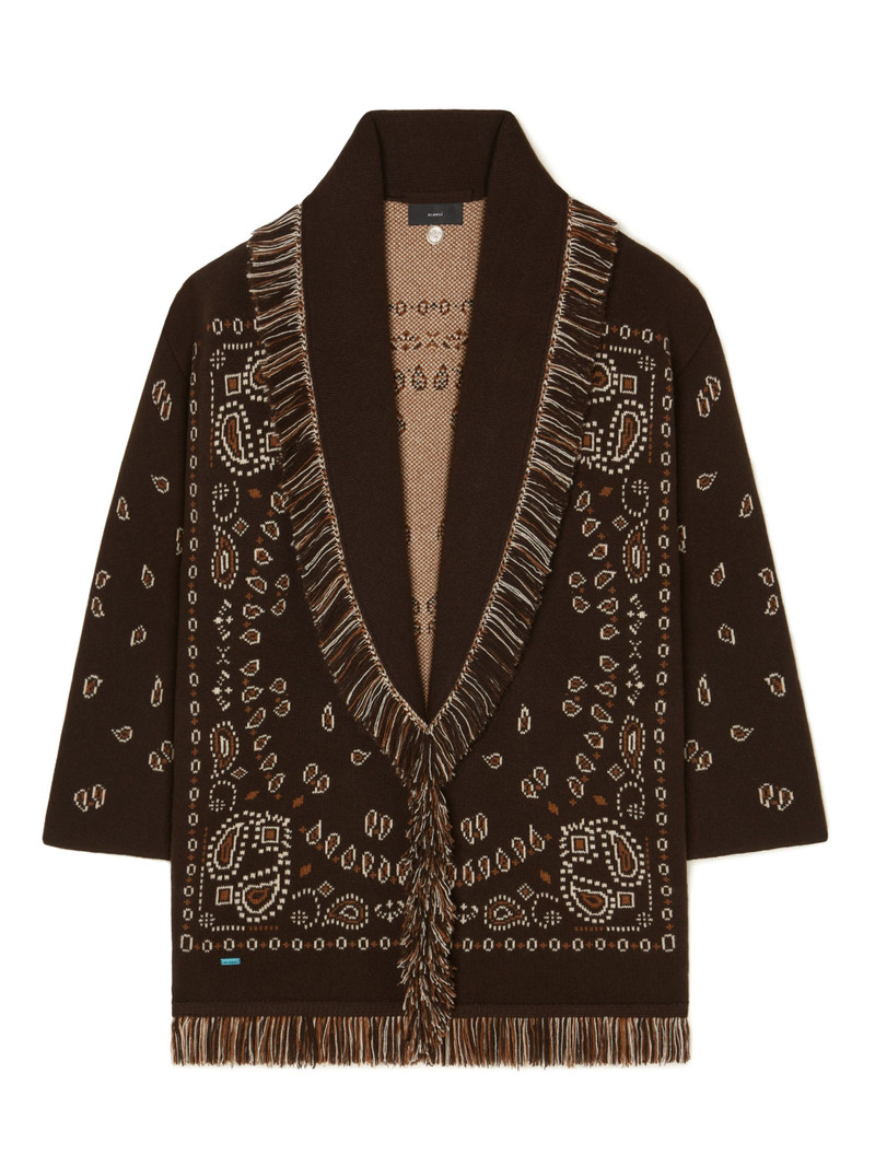 Bandana Jacquard Cardigan 1