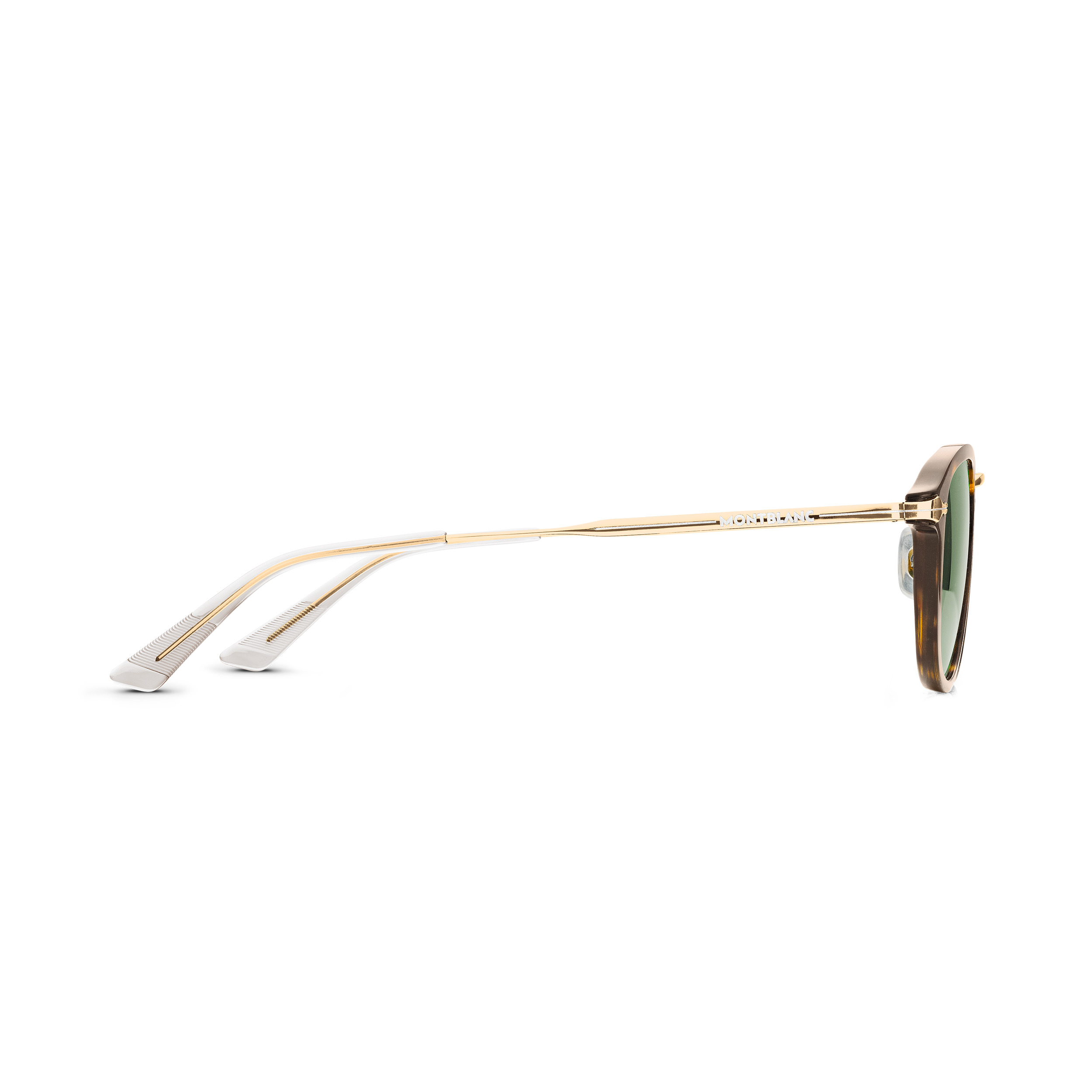 Round Sunglasses with Havana-Colored Injected Frame - 2