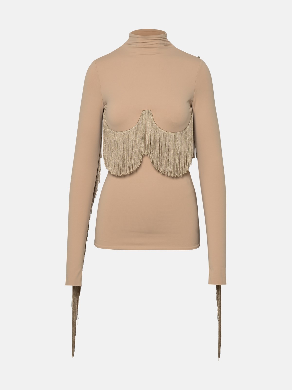 LYCRA 'WIEN' TURTLENECK TECNICA NUDE - 1