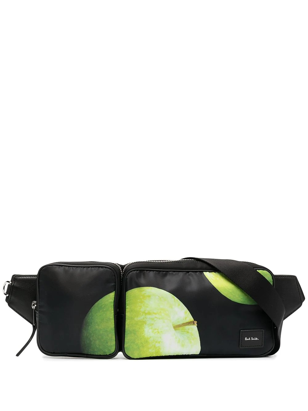 apple-print belt bag - 1