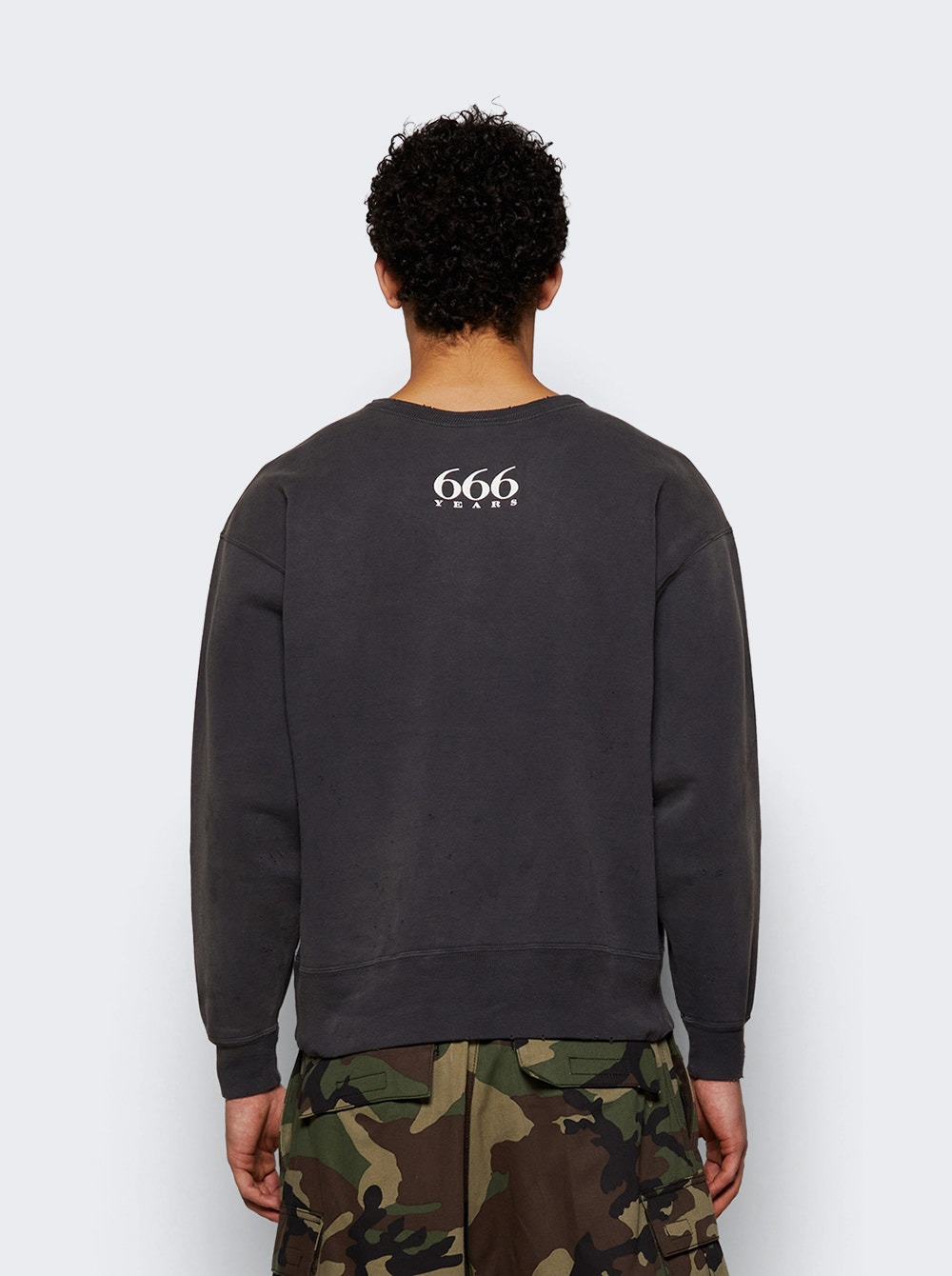 Crewneck Sweatshirt Black - 5