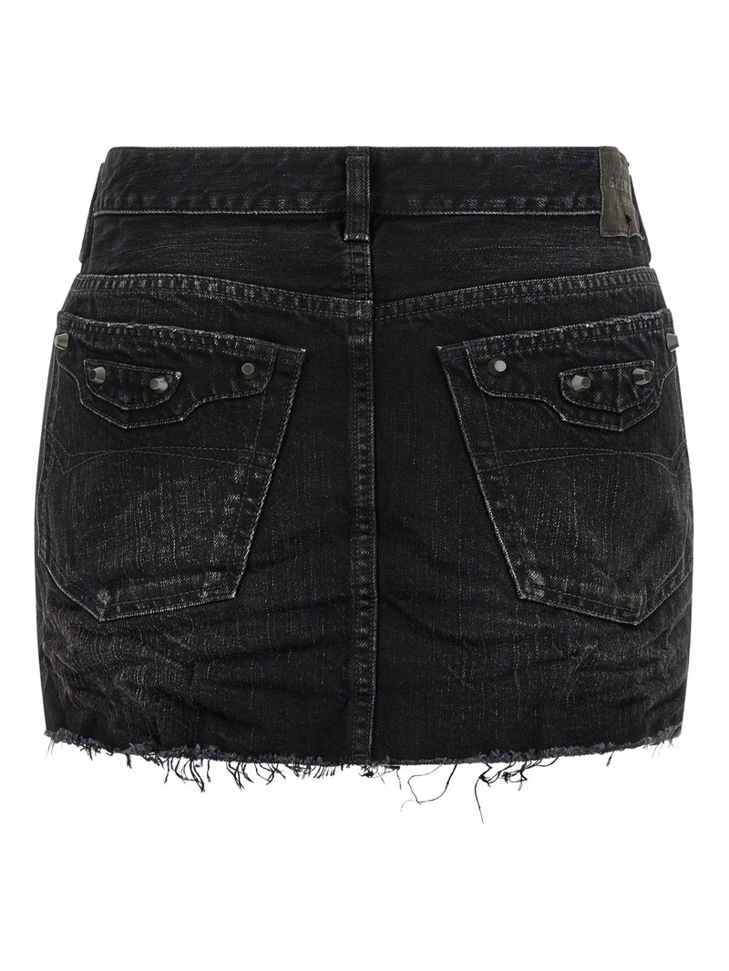 BALENCIAGA Balenciaga City Raw-cut Mini Skirt outlook