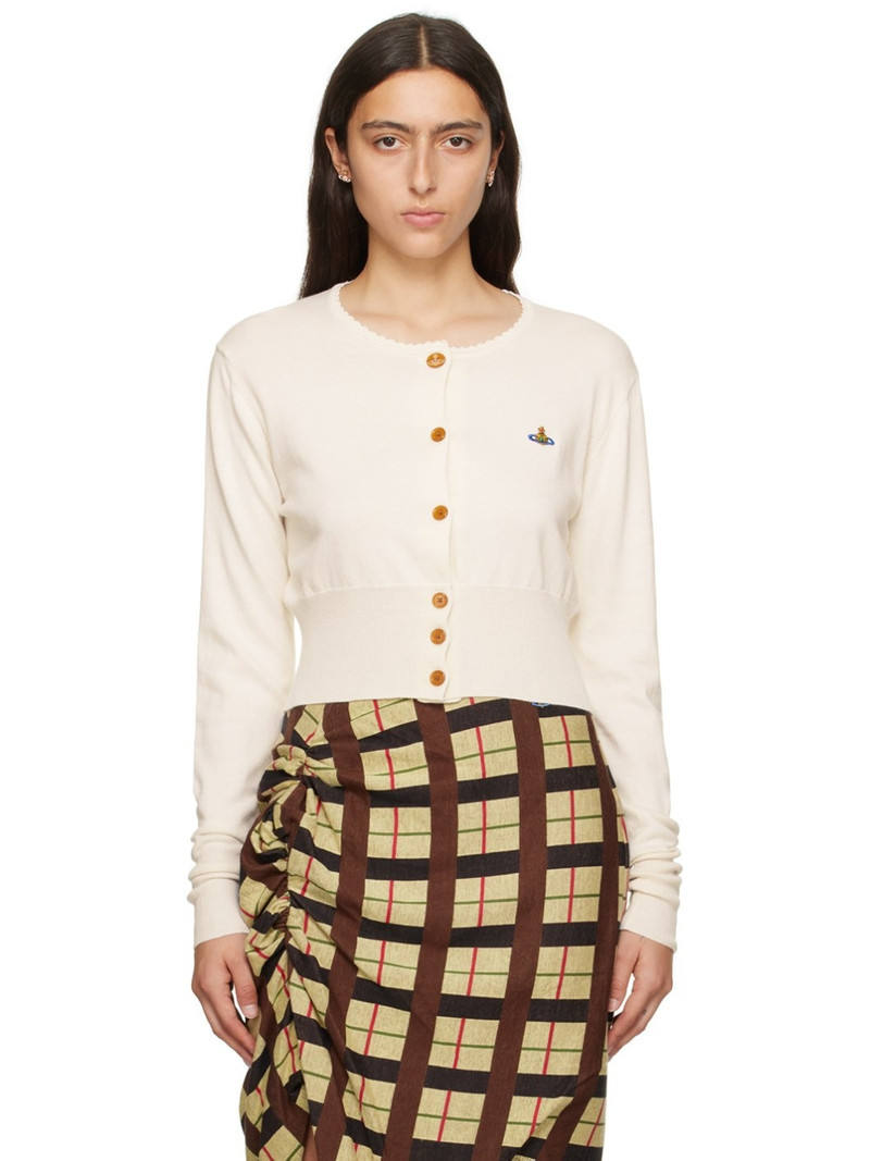Off-White Bea Cropped Cardigan - 1