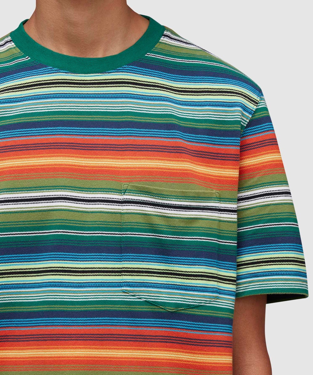 Noah Striped pocket t-shirt | sevenstore | REVERSIBLE