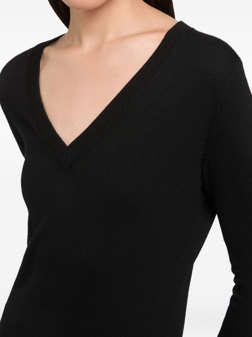 V-neck sweater - 4