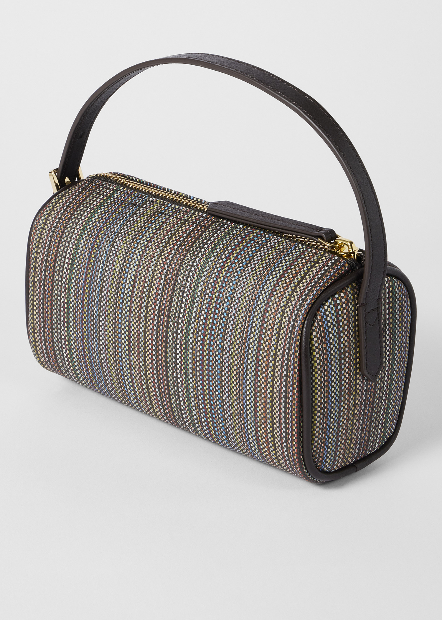 Women's 'Signature Stripe' Pochette Canvas Bag - 2