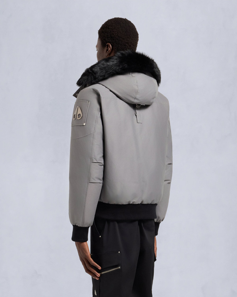 ORIGINAL BALLISTIC SHEARLING TRIM BOMBER JACKET 4