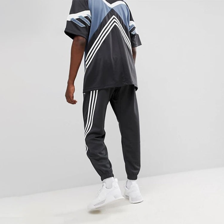 adidas originals Bundle Feet Running Sports Pants Black CE4806 - 4