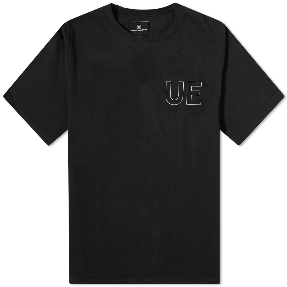 Uniform Experiment Outline Logo Tee - 1