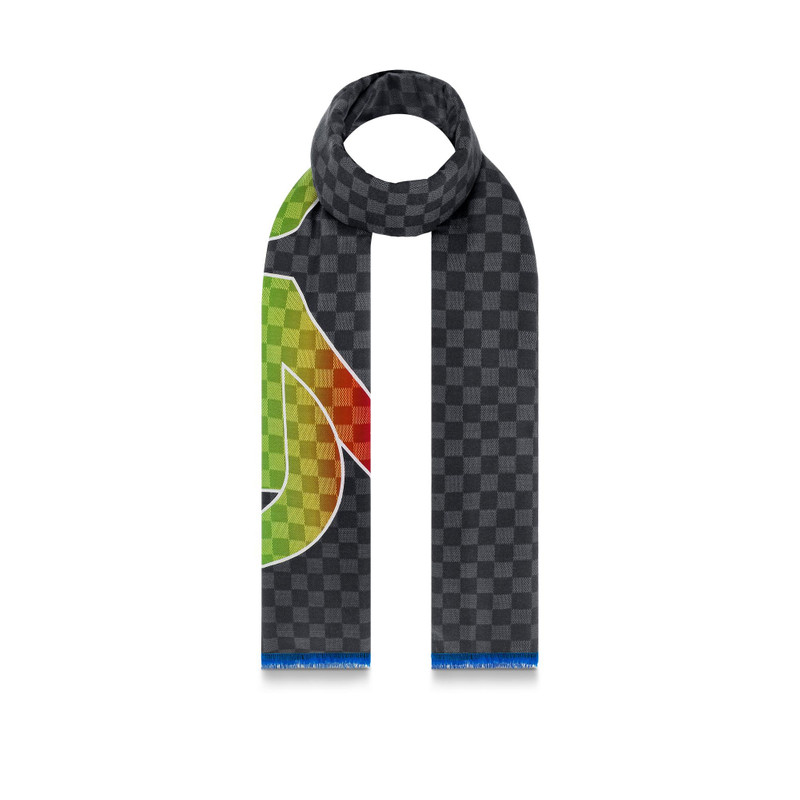 Damier Graphite 12 Letters Stole 4