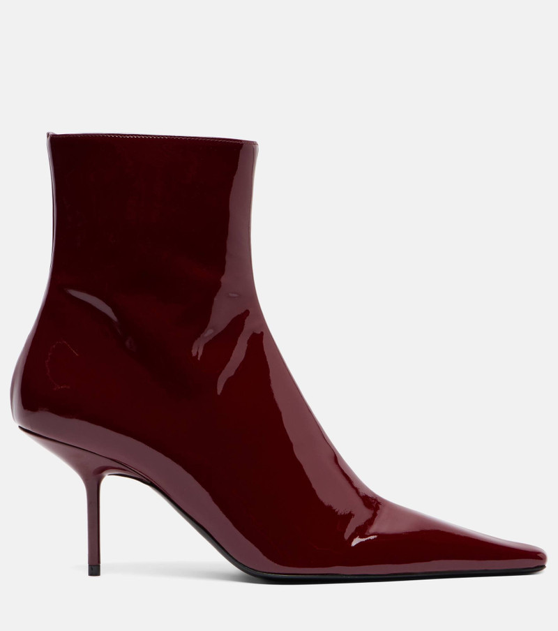 75 patent leather ankle boots 4
