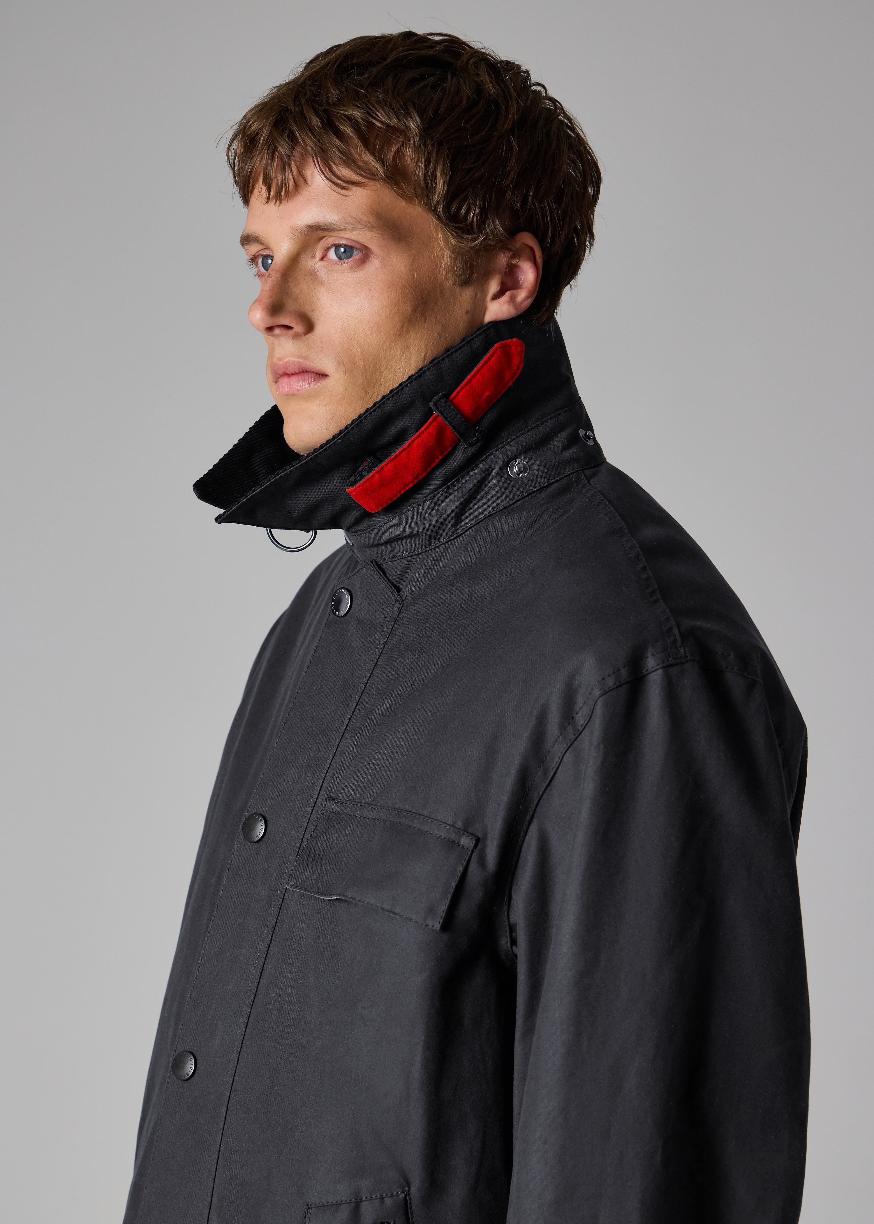 Paul Smith loves Barbour - Navy Beeston Wax Jacket - 9