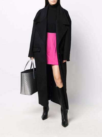 Balmain Oversize single-breasted virgin wool coat outlook