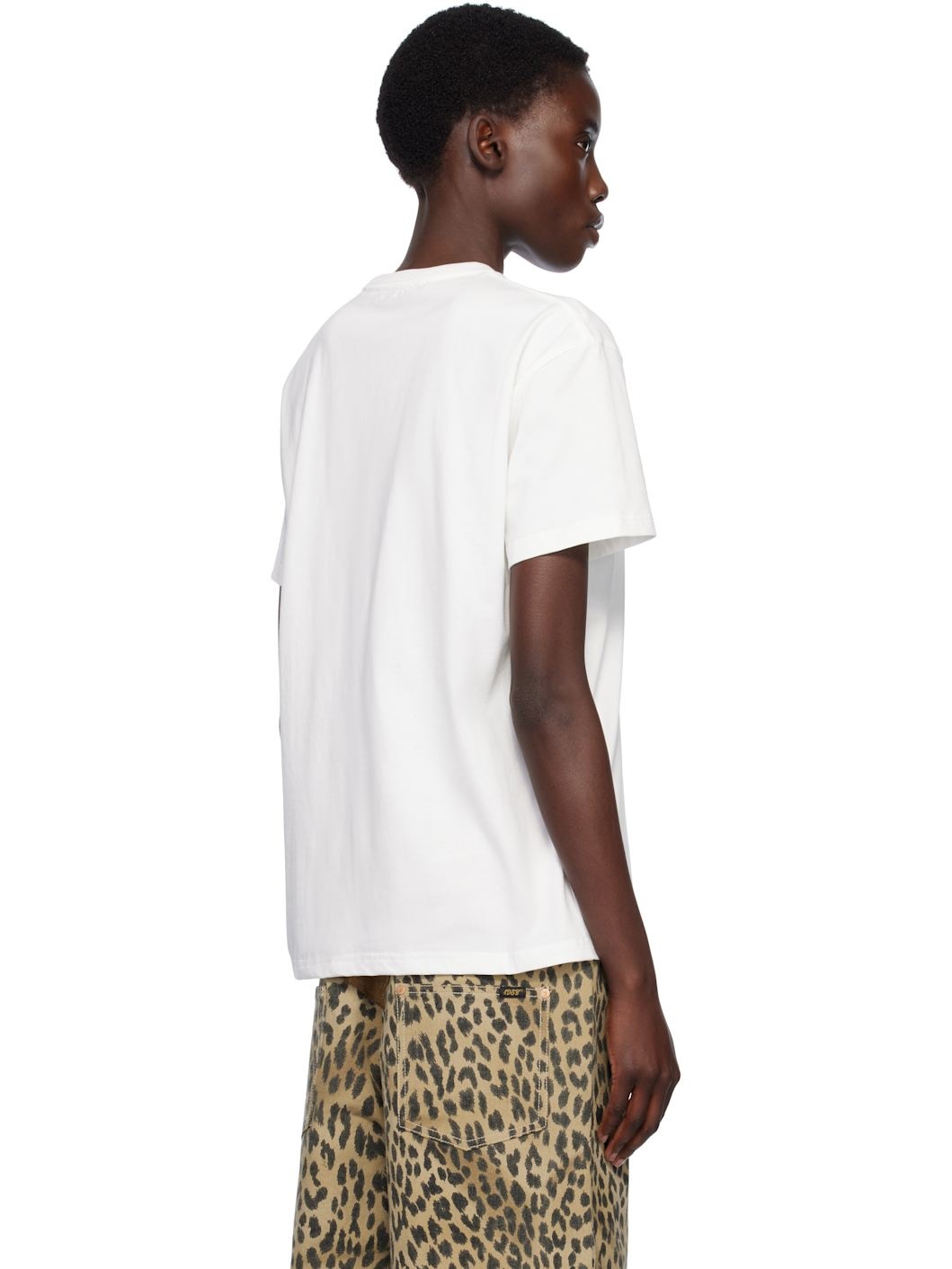 White Heart Kelly Logo T-shirt - 3