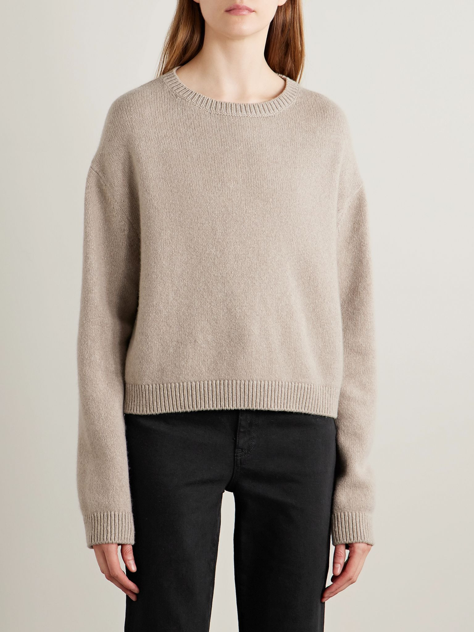 Milo cashmere sweater Beige - 3