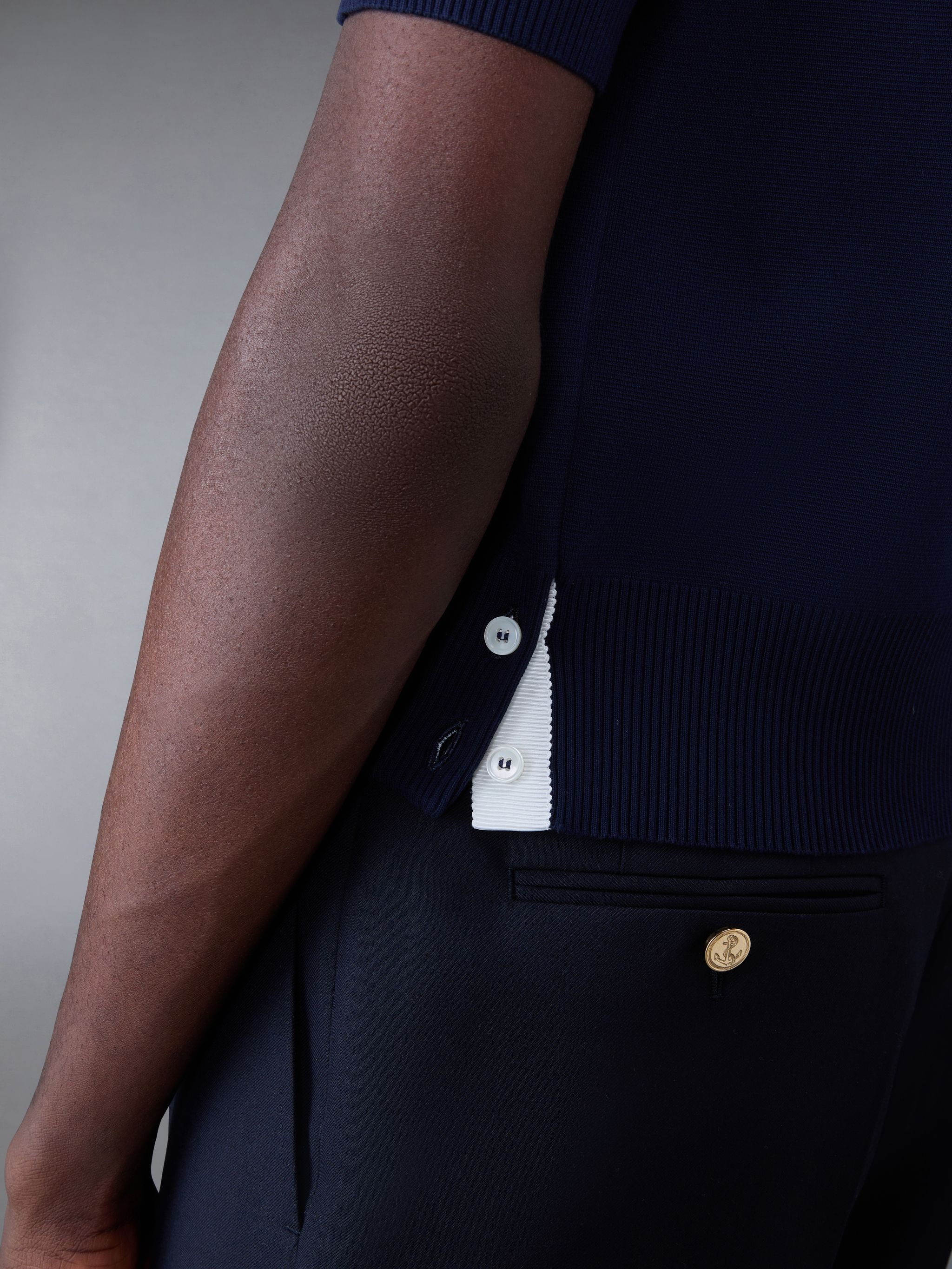 Cotton Milano Contrast Short Sleeve Polo - 6