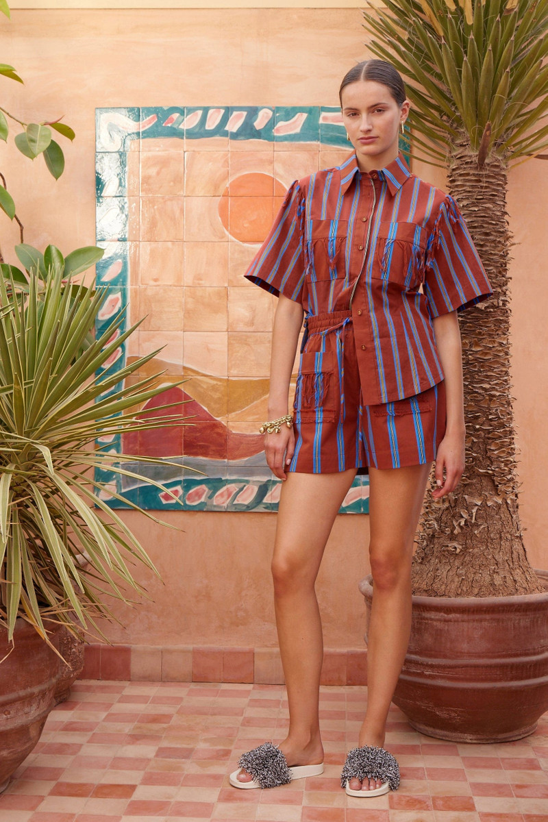 ALÉMAIS Noura Fringe Short outlook