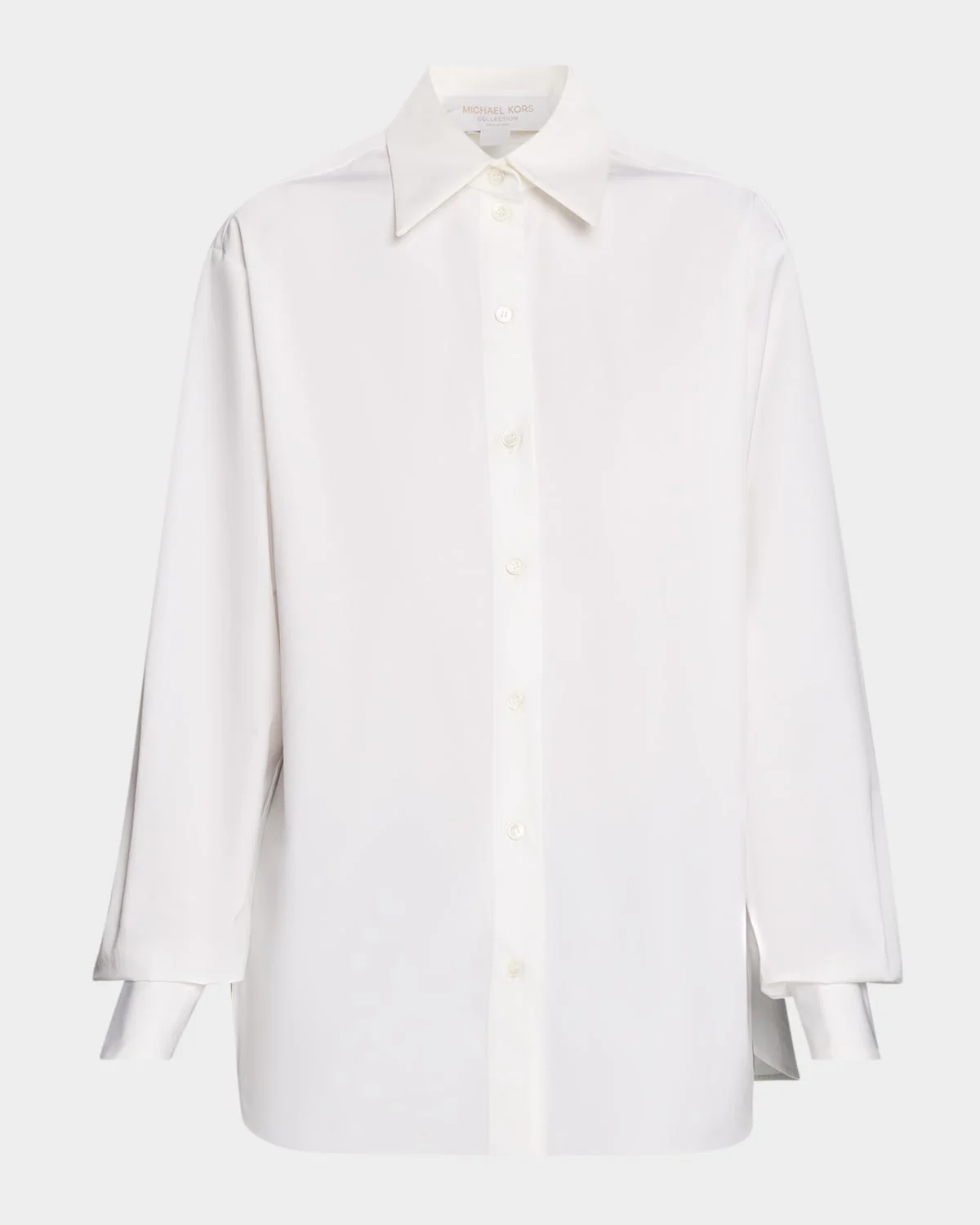 Katia Cotton Poplin Oversized Button-Down Shirt - 1