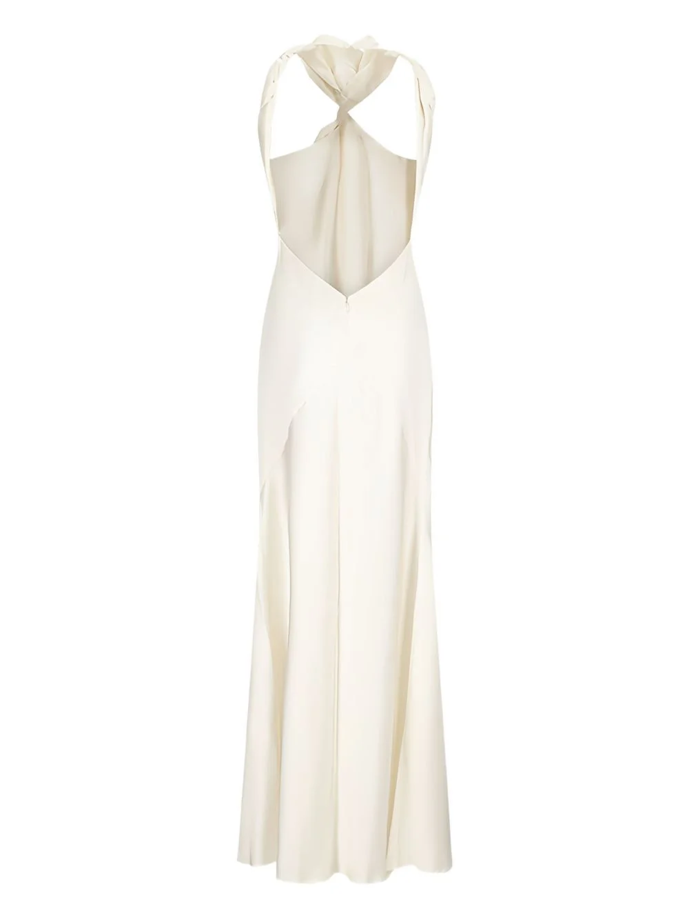 THE ATTICO knot-detail maxi dress | REVERSIBLE