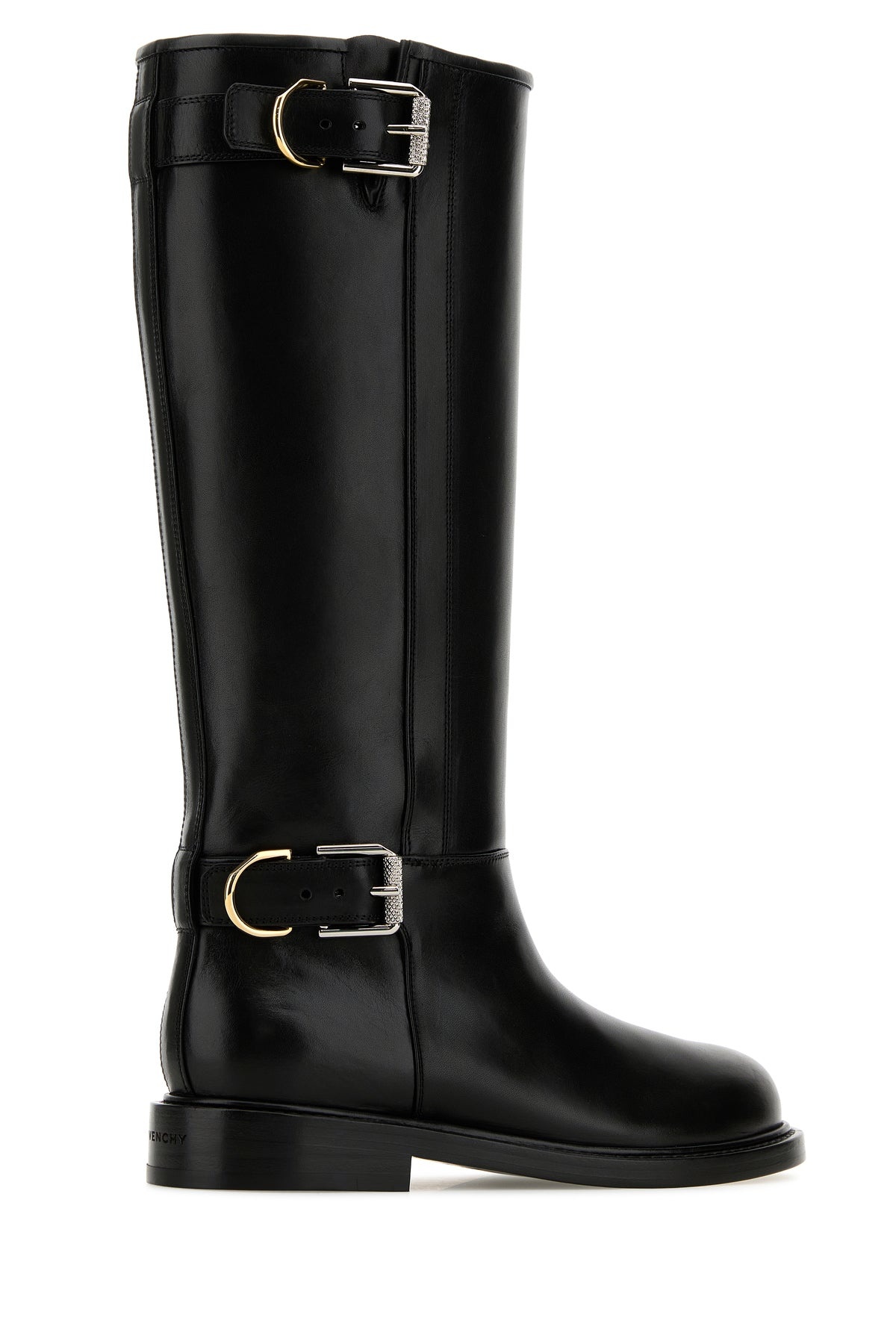 Black leather Voyou boots - 3