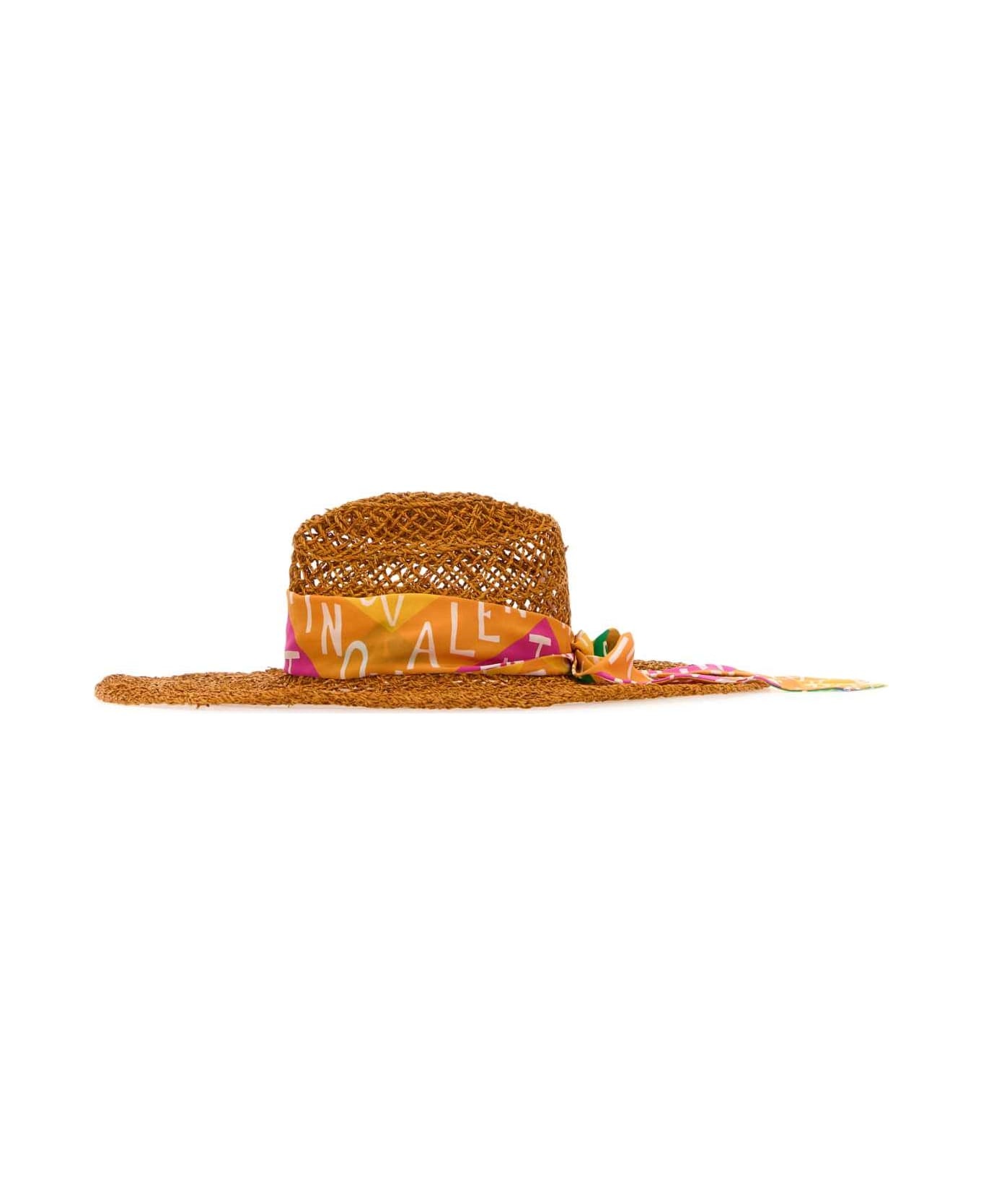 Valentino Straw Valentino Garavani Escape Hat | italist
