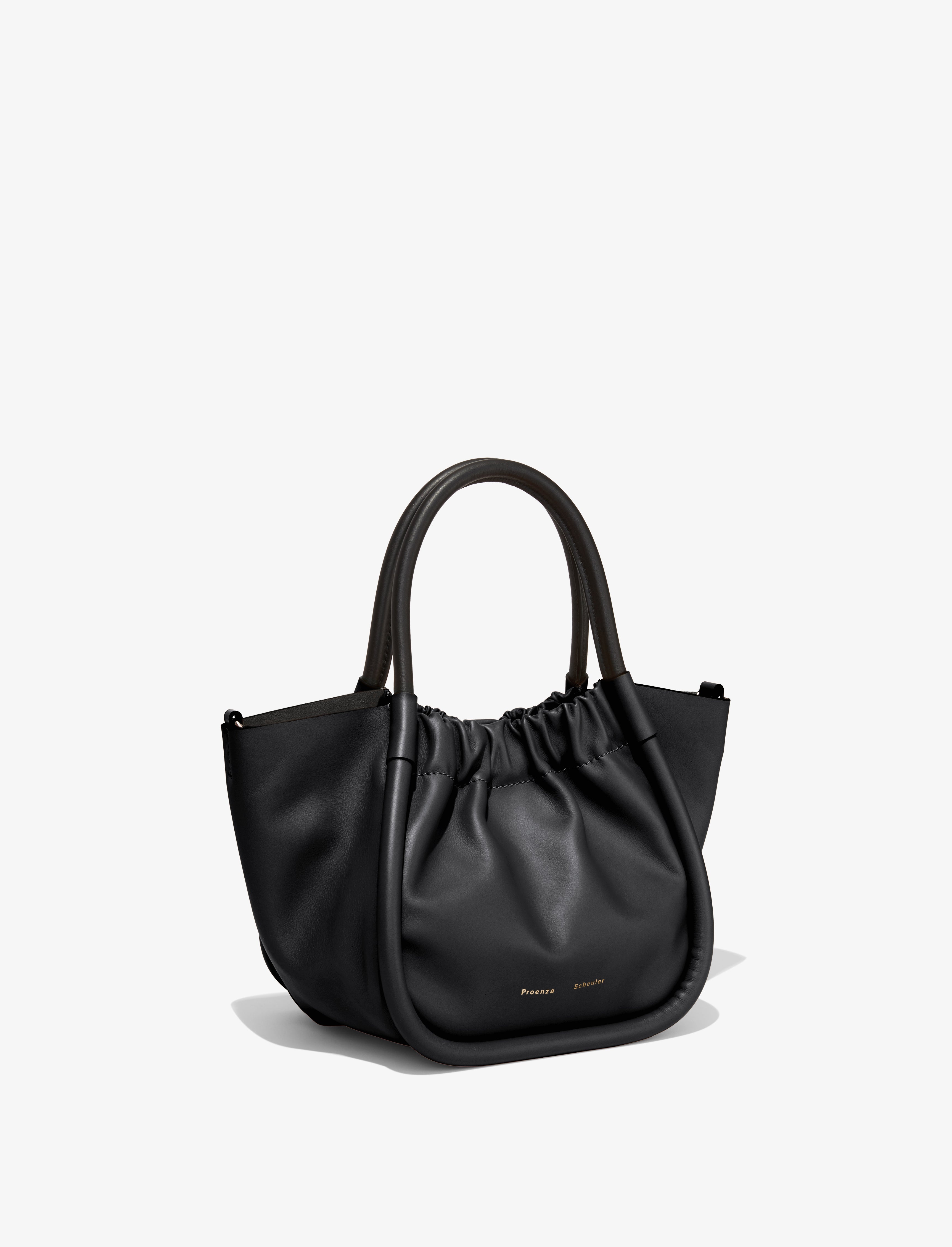 Small Ruched Crossbody Tote - 3