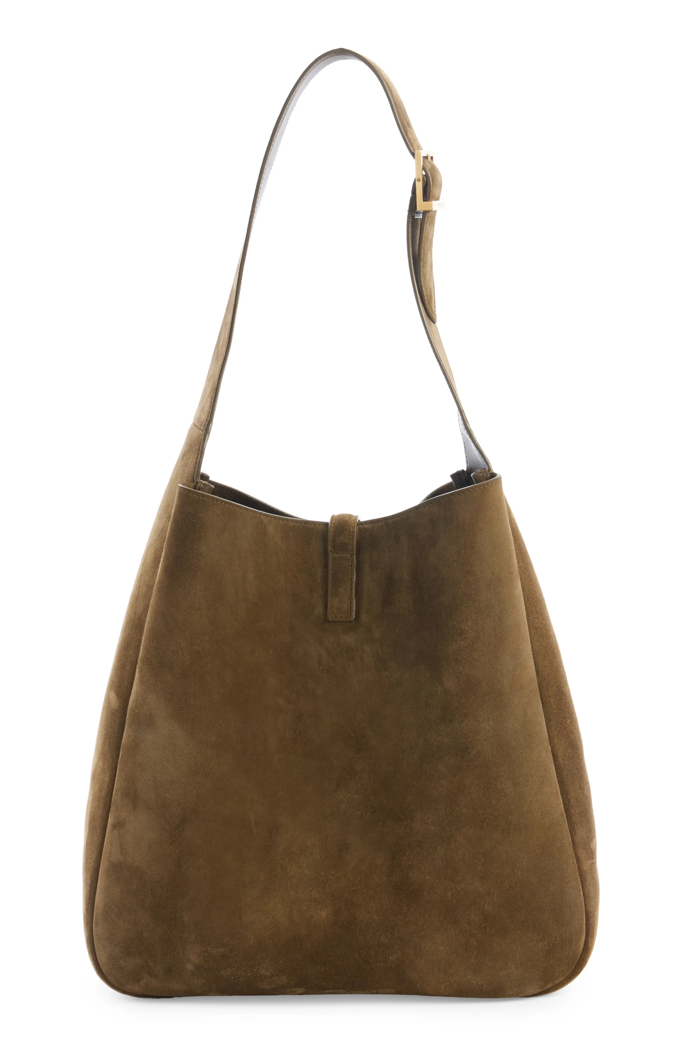 Large Le 5 À 7 Suede Hobo Bag - 3