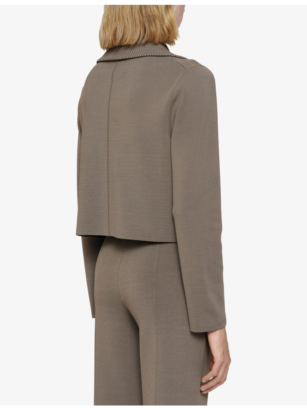 Milano Stretch-Knit Short Jacket - 4
