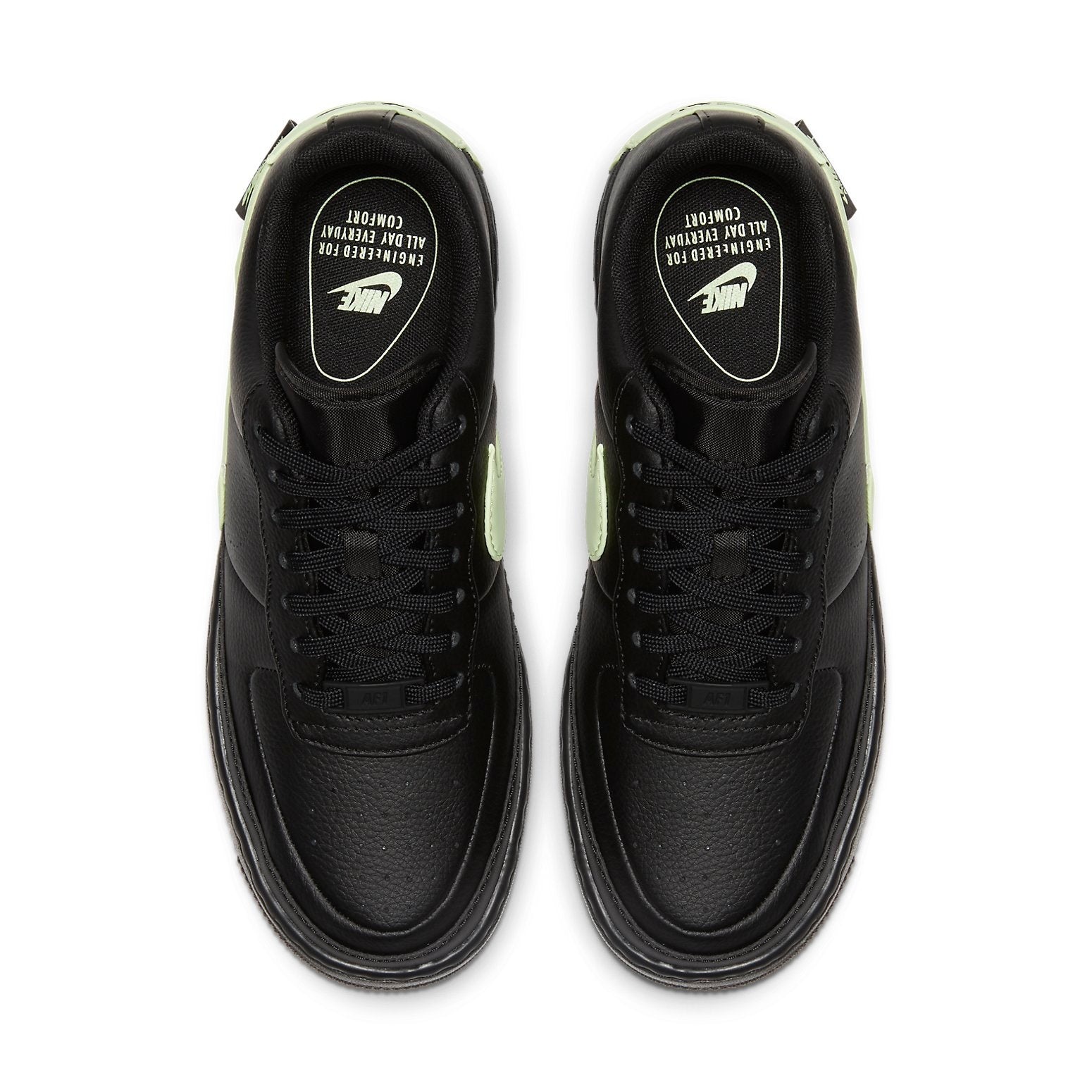 (WMNS) Nike Air Force 1 Jester XX 'Black Barely Volt' CN0139-001 - 4